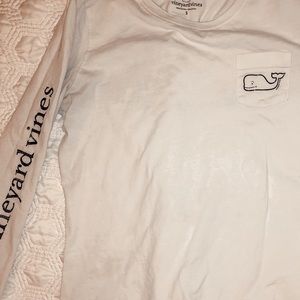 Vineyard Vines White Long Sleeve Shirt